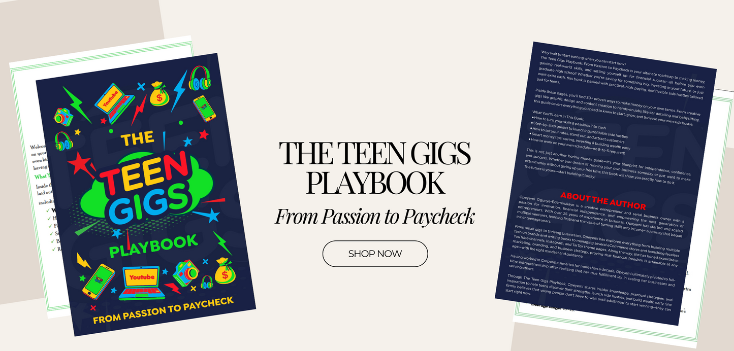 The TEEN GIGS Playbook (eBook)